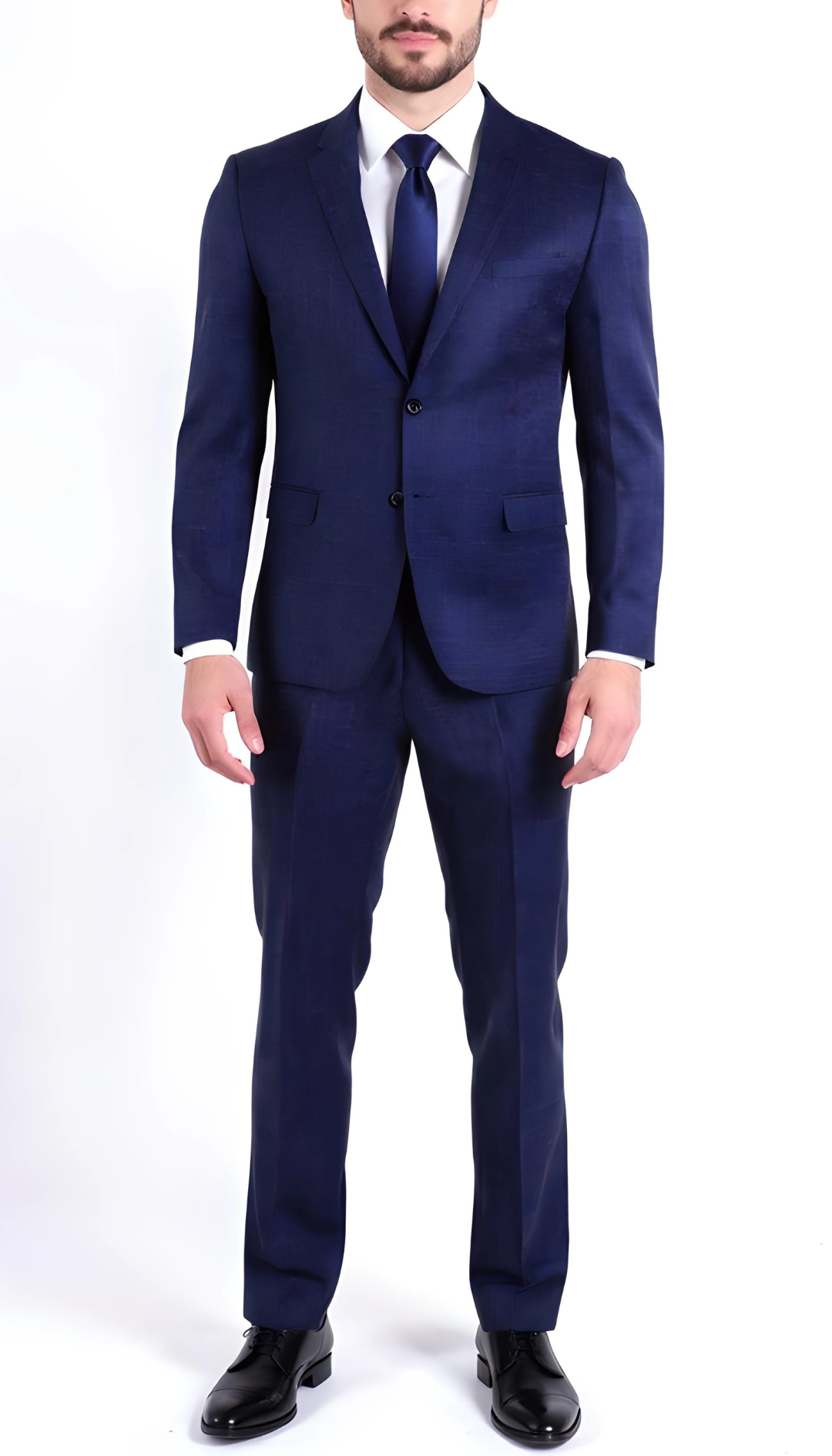 The Langford 2 Button Slim Fit Notch Lapel Suit-0