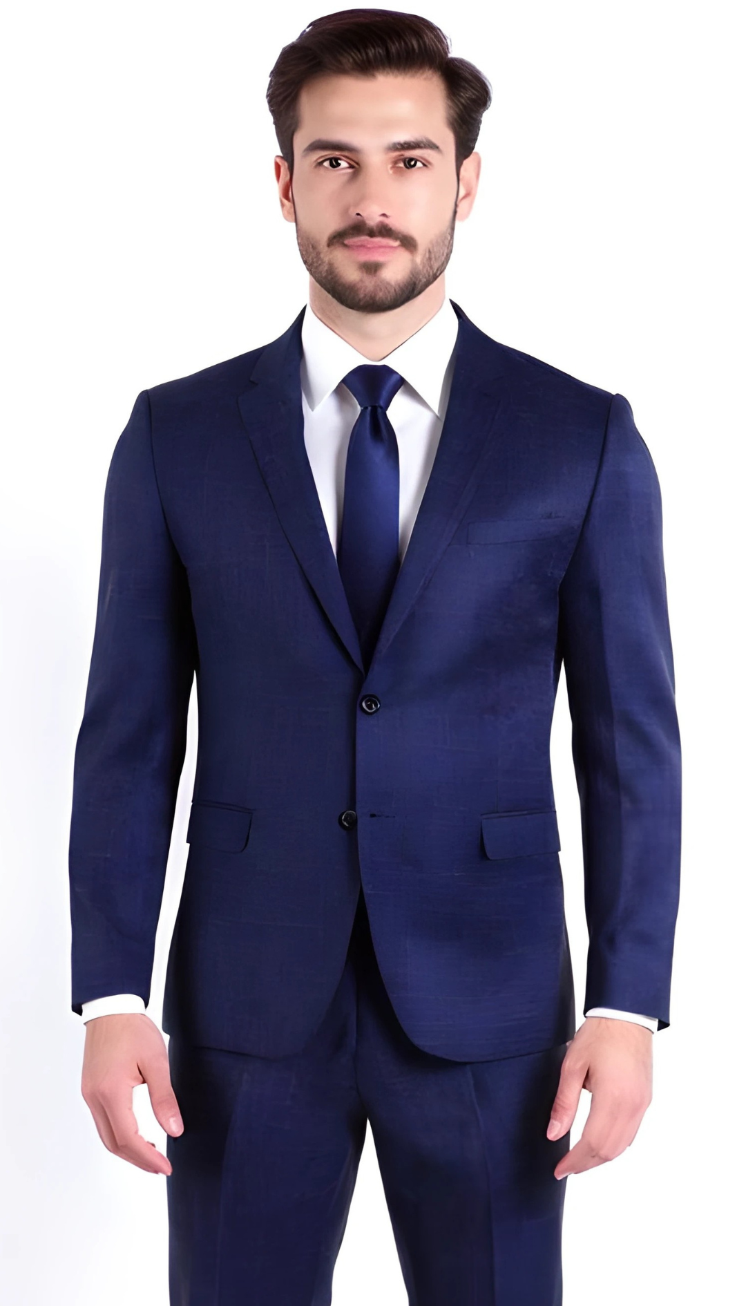 The Langford 2 Button Slim Fit Notch Lapel Suit-2