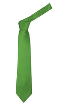 Premium Microfiber Kelly Green Necktie-0