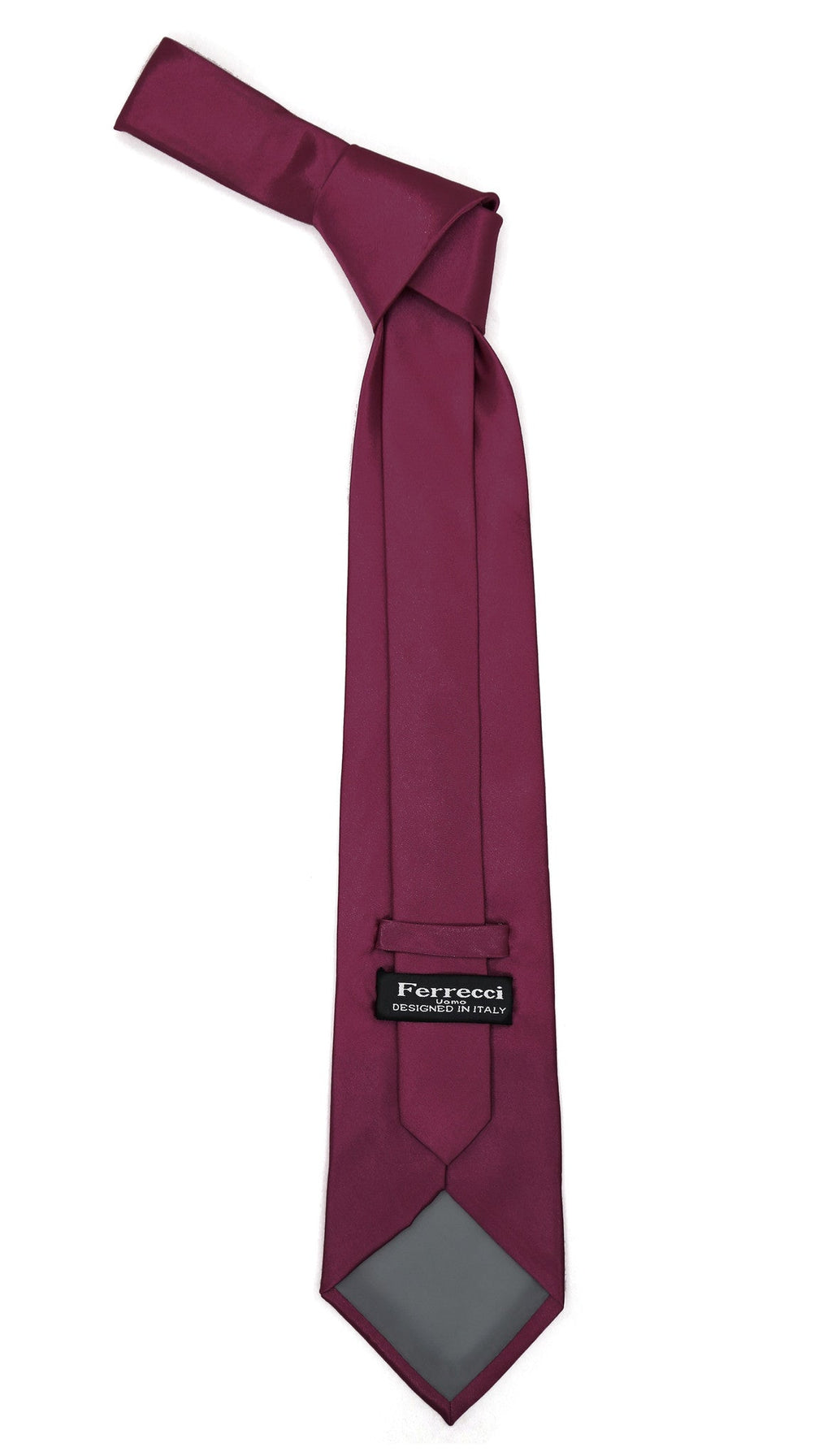 Premium Microfiber Purple Violet Necktie-1