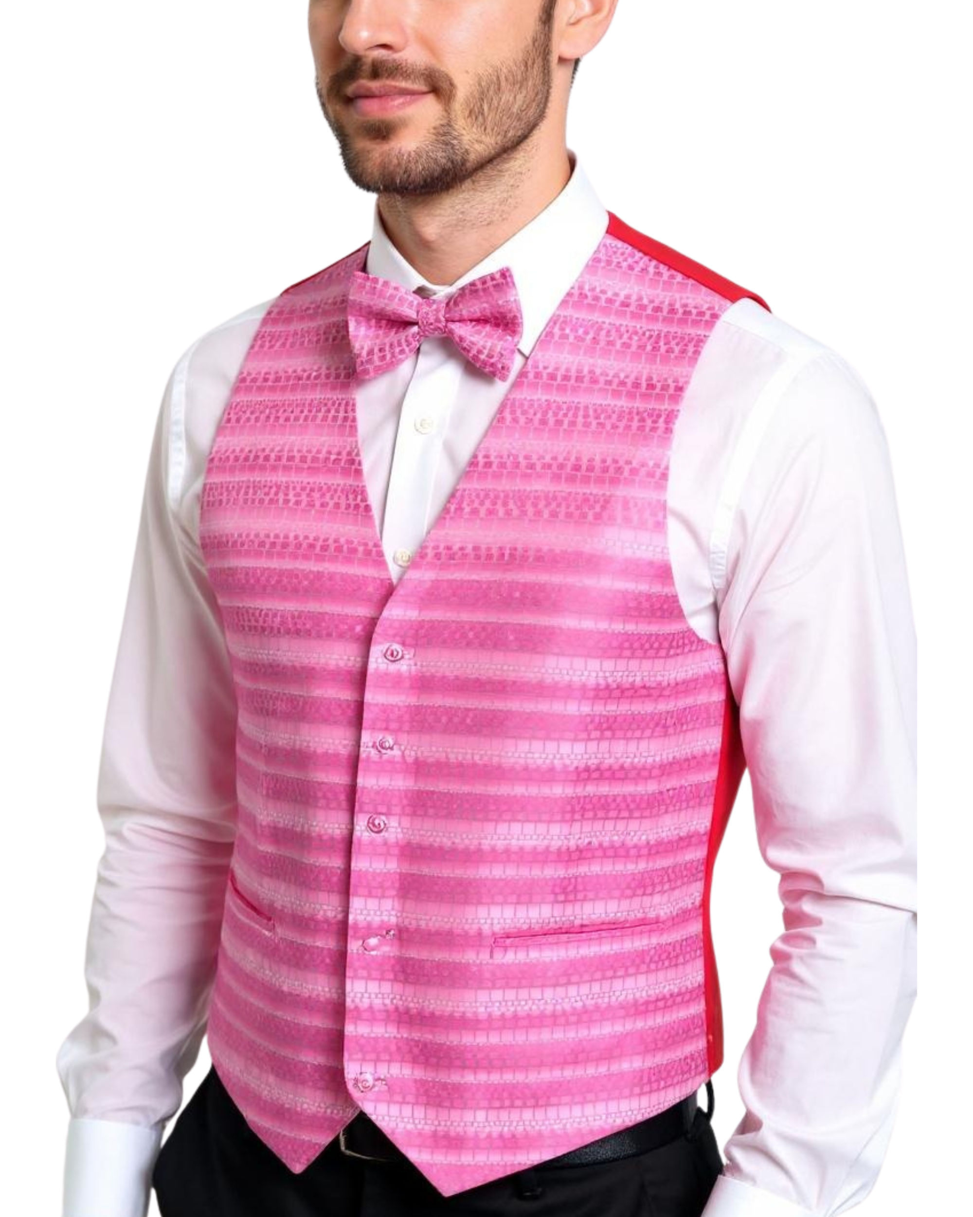 Ferrecci Mens Vest F Adjustable Vest Set-1