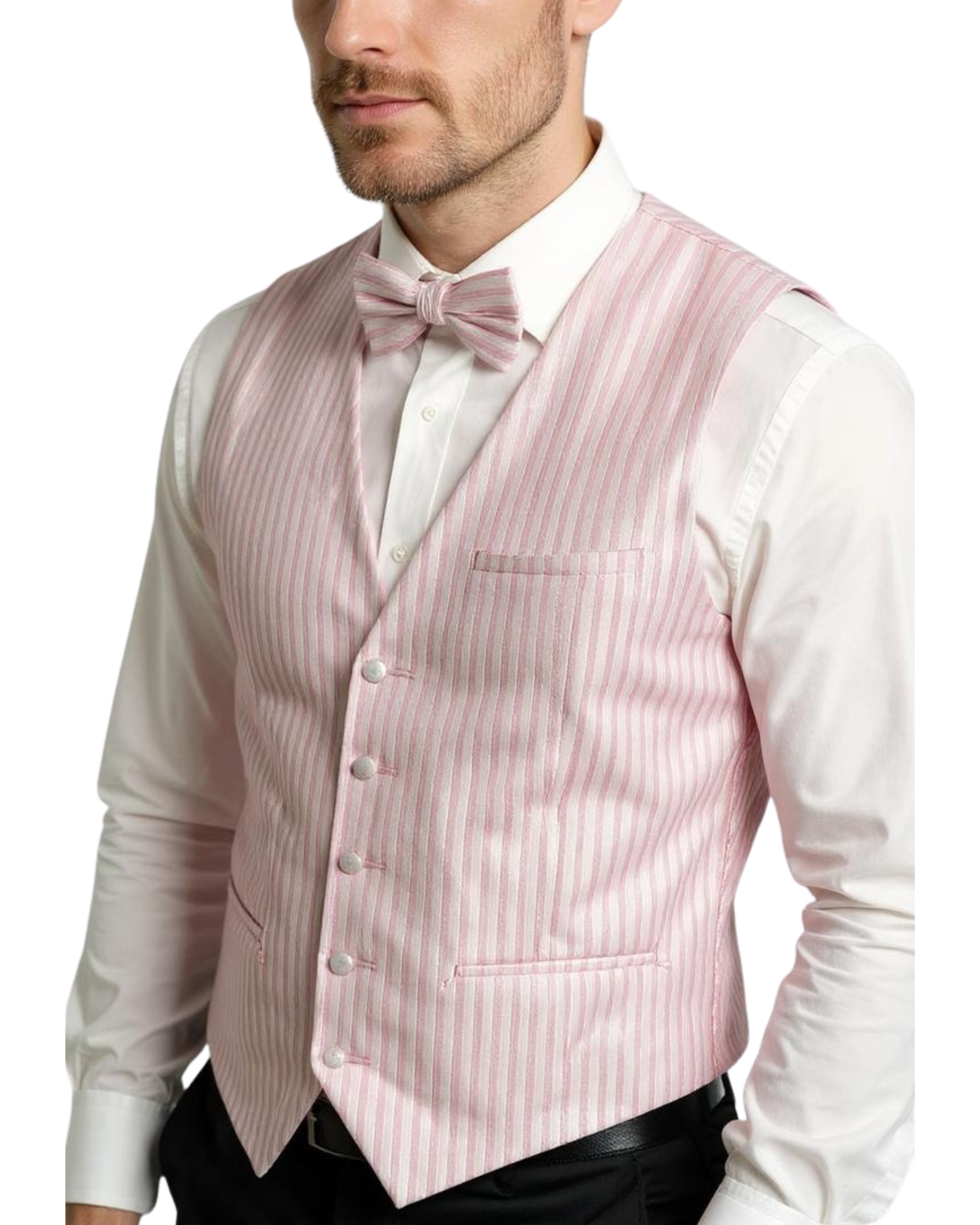 Ferrecci Mens Vest I Adjustable Vest Set-0