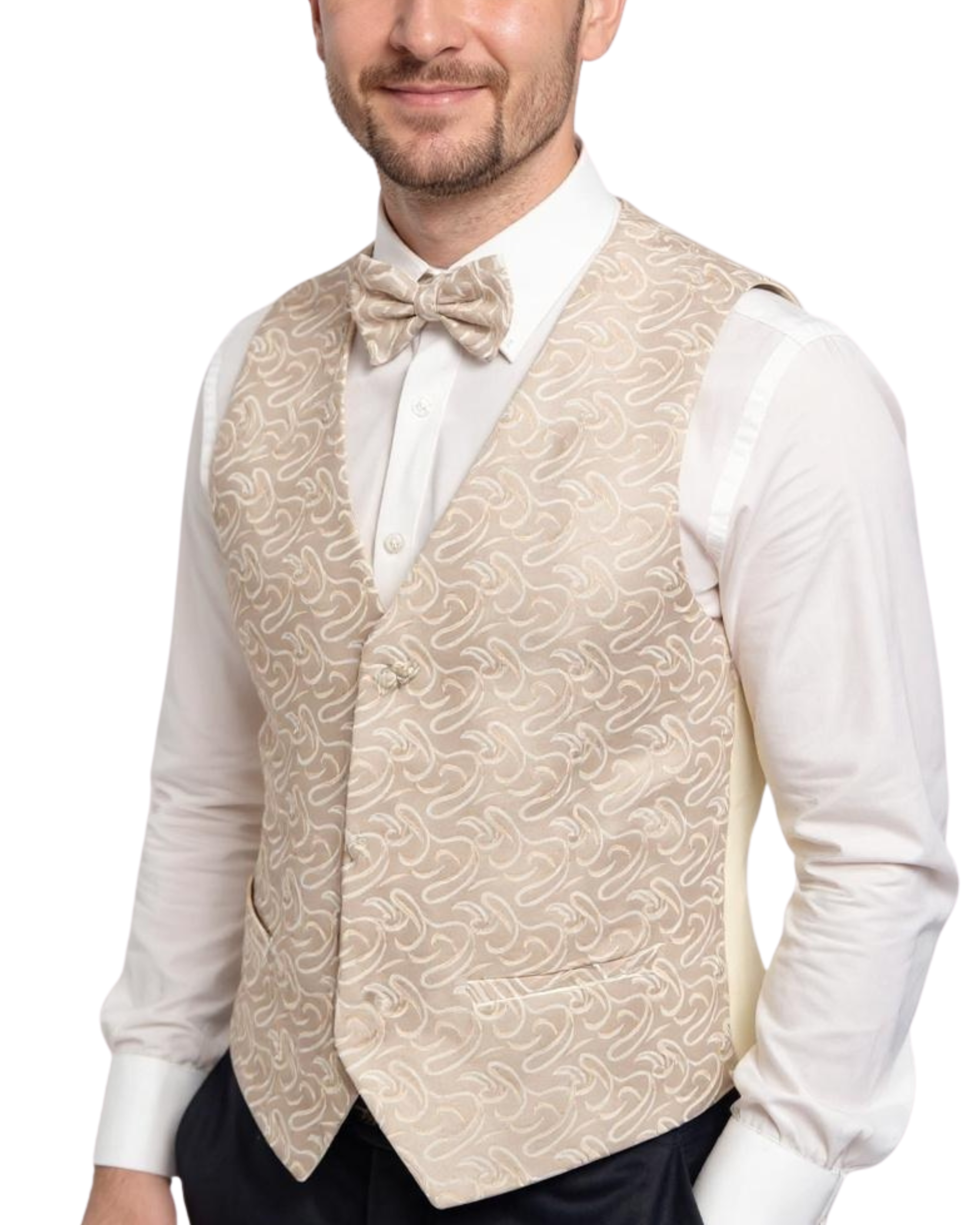 Ferrecci Mens Vest M Adjustable Vest Set-0