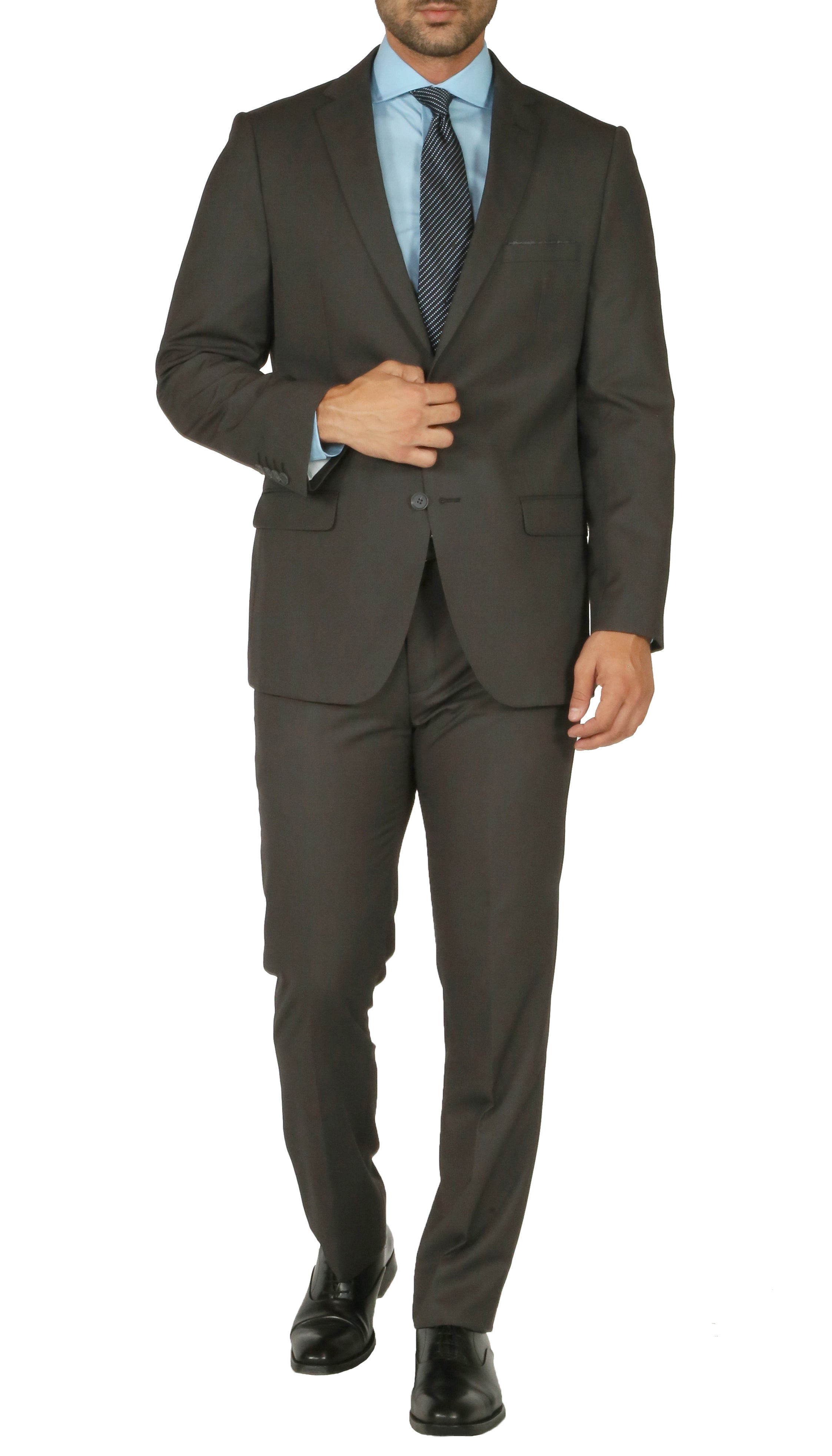Windsor Charcoal Slim Fit 2pc Suit-0