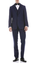 Celio Navy Slim Fit 3 Piece Tuxedo-0