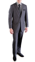 Ford Charcoal Regular Fit 2 Piece Suit-0