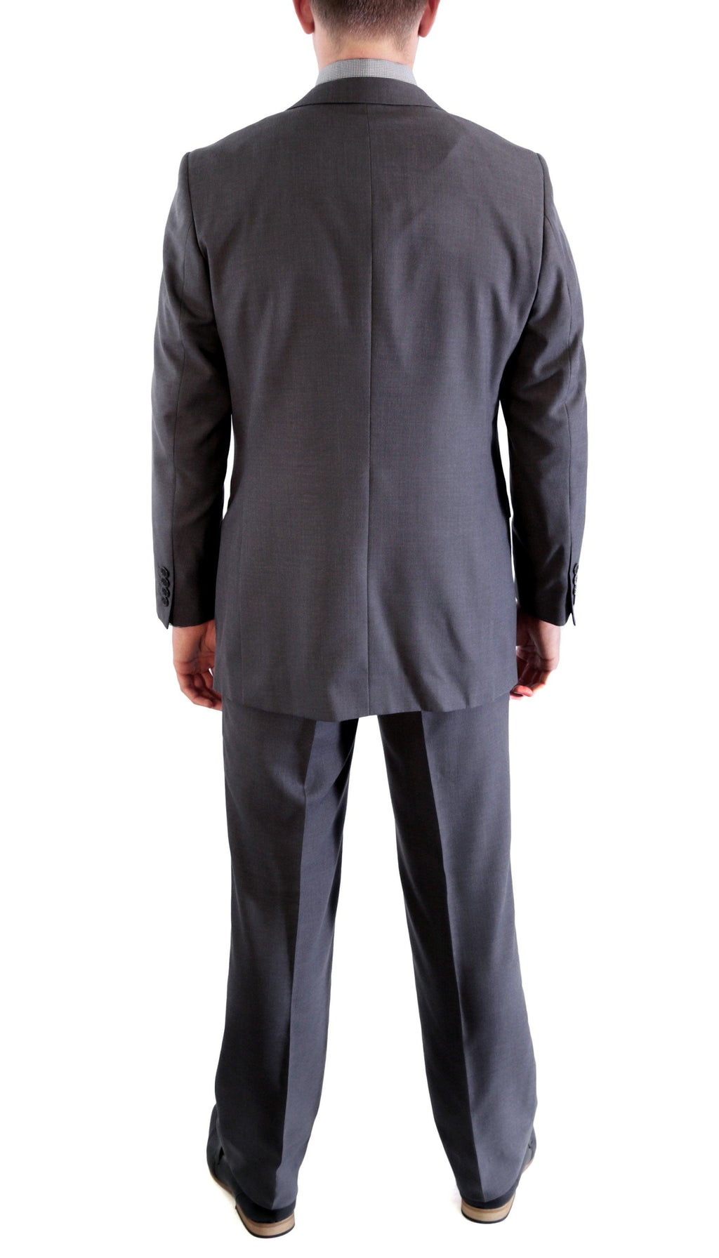 Ford Charcoal Regular Fit 2 Piece Suit-2