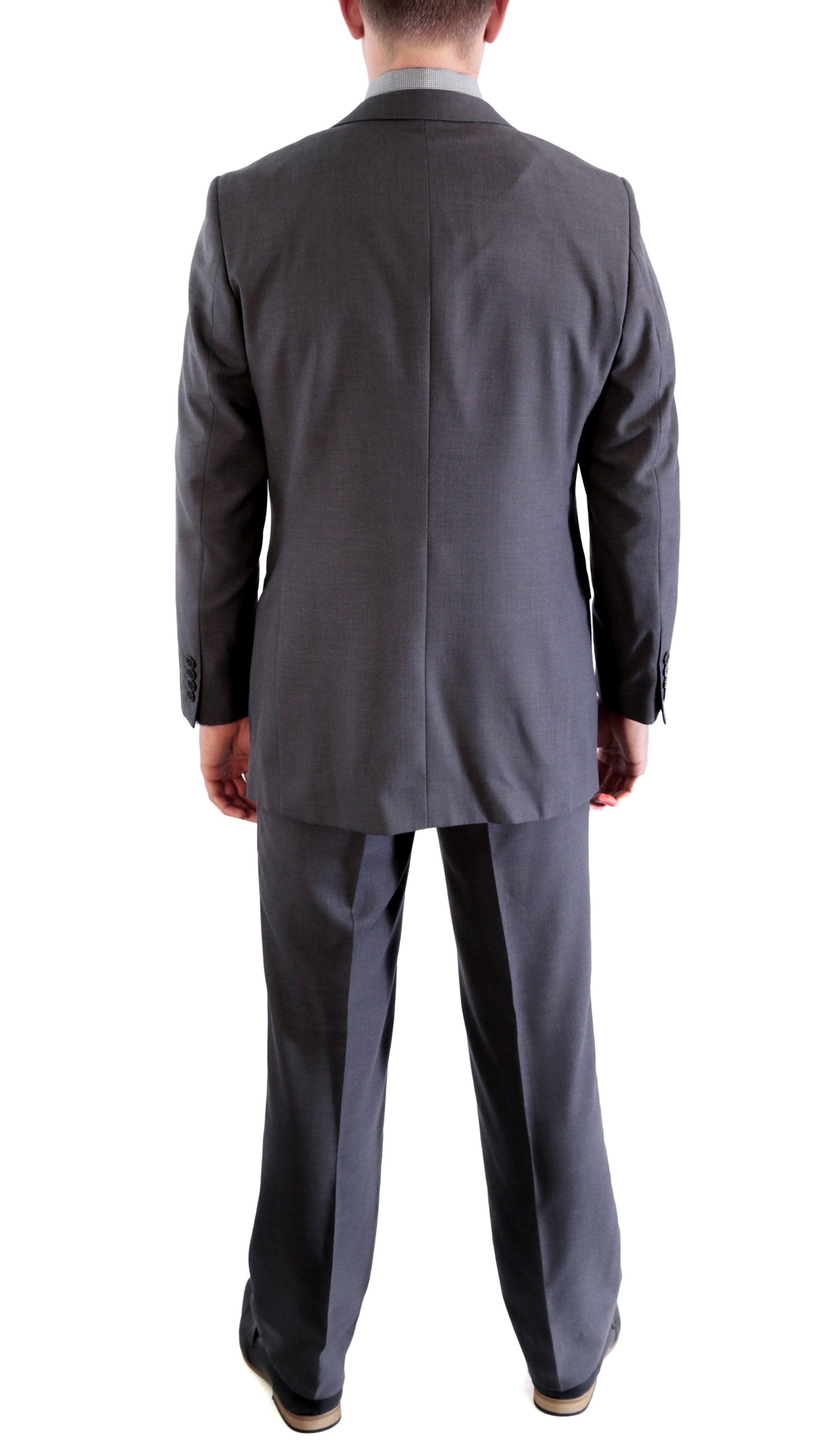 Ford Charcoal Regular Fit 2 Piece Suit