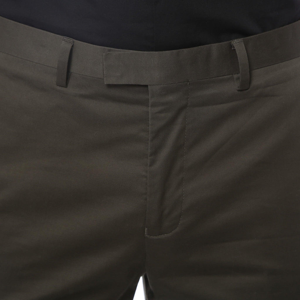 Zonettie Kilo Hunter Green Straight Leg Chino Pants-3