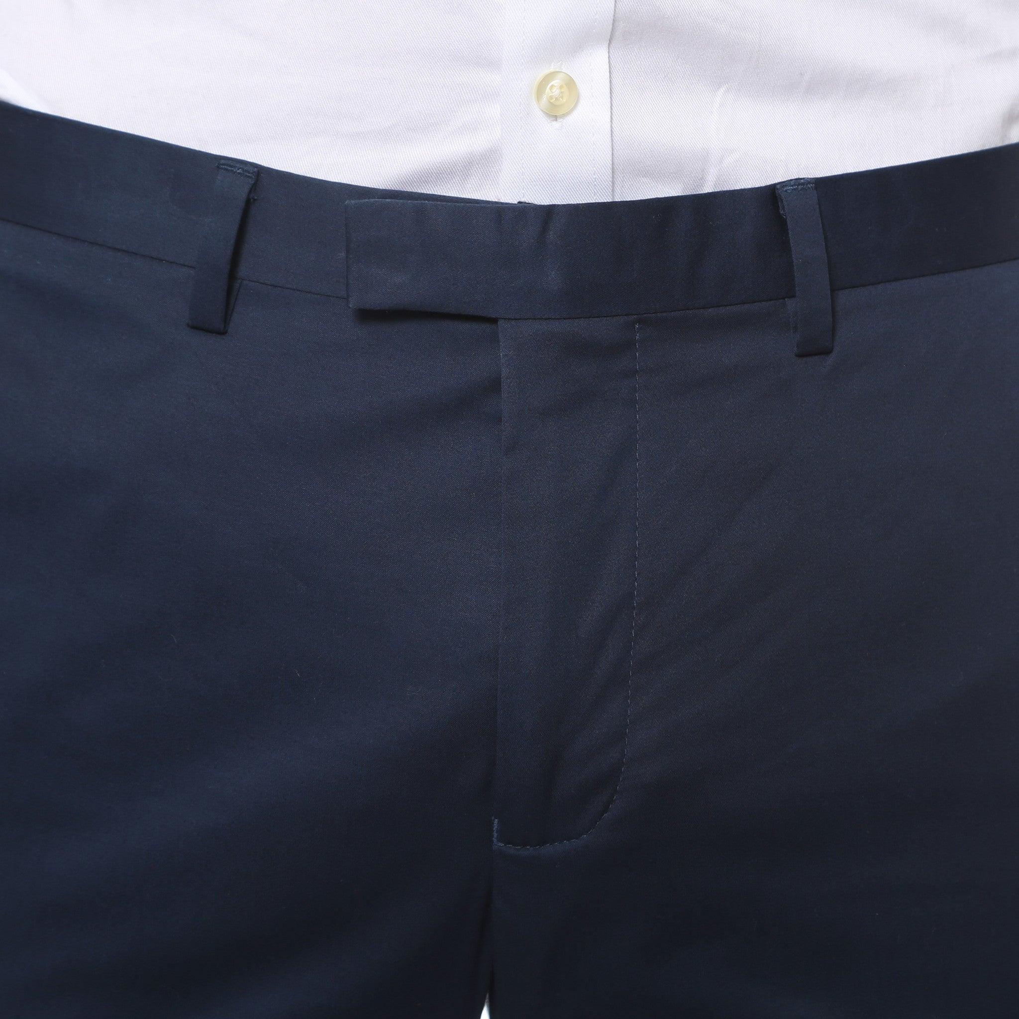 Zonettie Kilo Navy Straight Leg Chino Pants-2